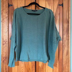 Cyprus Dolman Sleeve Green Sweater